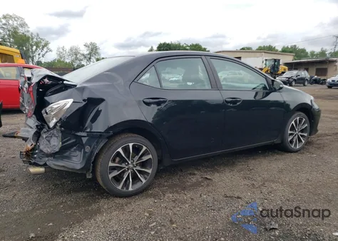 2019 Toyota Corolla L из США, поврежденный, VIN 2T1BURHEXKC154127